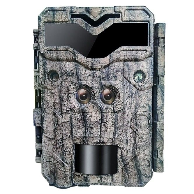 HD Hunting Cameras Keepguard Dual-Lens 32MP No-Glow LED Trail Camera 1080P Night Vision Hunting Game Camera for Wildlife