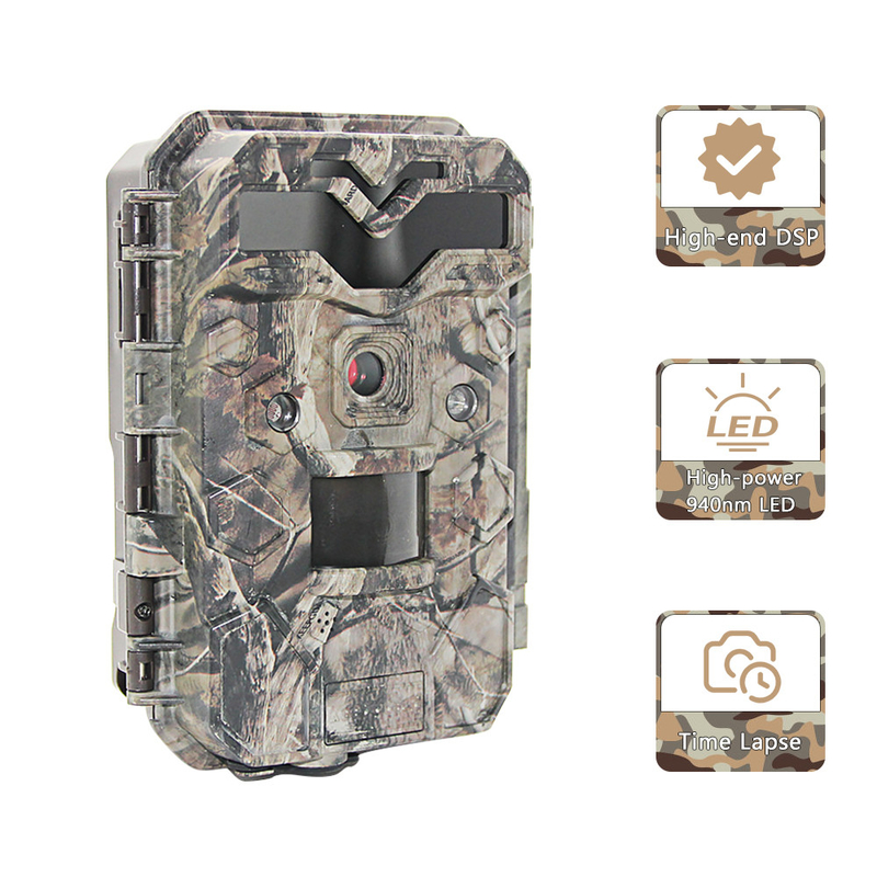 2.4 Inch Screen HD Hunting Cameras IR LED Full HD 1080P Trail Hunting Camera