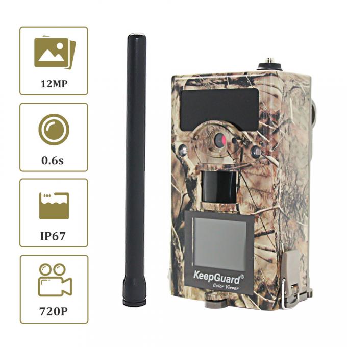 Backyard Wildlife Trail Camera , Deer Hunting Cameras High Trigger Speed